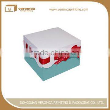 Veromca printing fancy paper chocolate gift packaging box food hamburger box