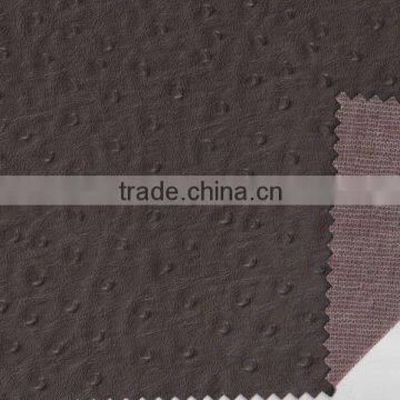 PVC Ostrich Leather for Bags