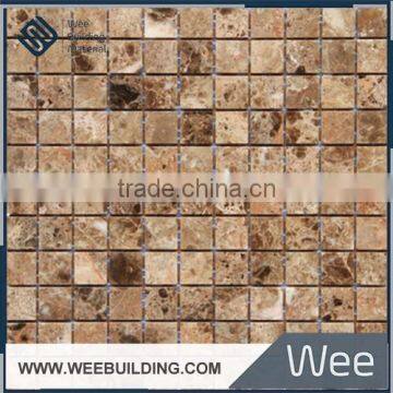 tunisia light emperador marble stone mosaic price