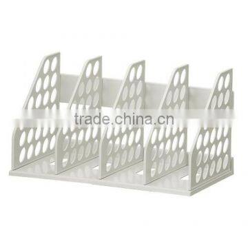 Hot Sale Plastic Office Assembled file Rack, Assembled file Rack for office use