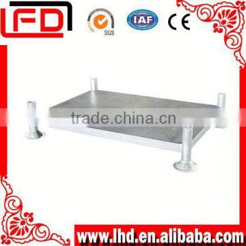 Guardrail Steel stacking post pallet for outside automatic parking system