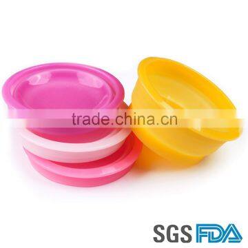 Hot New Products for portable silicone travel bowl/kids bowl/pet bowl