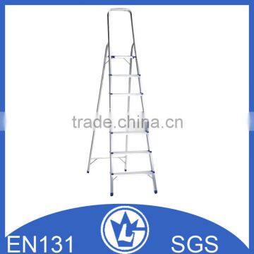 Portable 2,3,4,5,6,7,8,9 Steps Aluminium Ladder with Platform, GS and EN131 approval