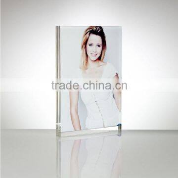 Freestanding Clear Acrylic Photo Frame