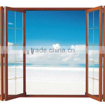 folding glass doors with white aluminium or PVC