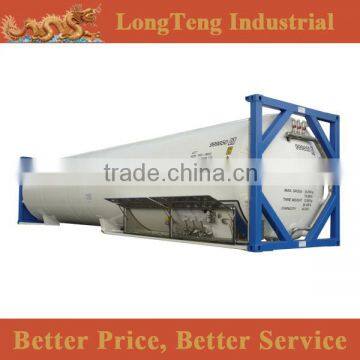 ASME standard T75 40ft cryogenic gas tank container for LNG and Ethylene                        
                                                Quality Choice