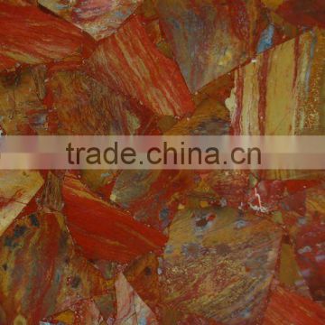 natural semiprecious stone red jade