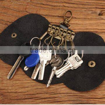 Lovely Cowhide Leather Key Holder 2016 New Arrival photo-3