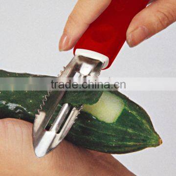 ABS+S/S 19.7*2.5 Kitchen Tools Multifunctional Peeler/potato Peeler/vegetable&fruit Peeler photo-3