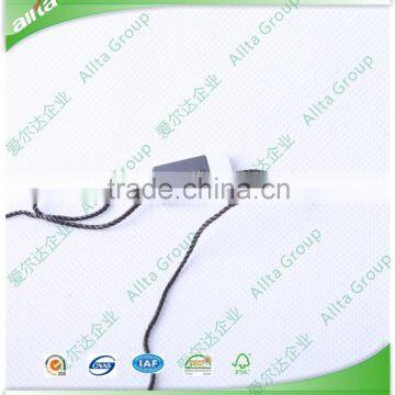Custom High Quality garment plastic brand logo embossed seal tag