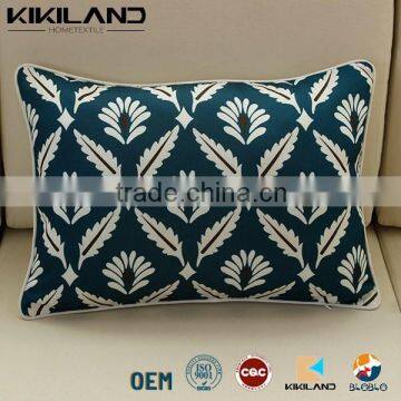 Home Decor Floral Cushion Cover Linen Throw Pillow Case