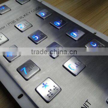 Hot Sale Backlight Backlit Metal Keyboard photo-2
