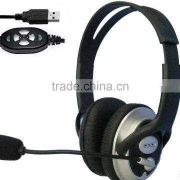 Digital Computer USB Headset USB-890N