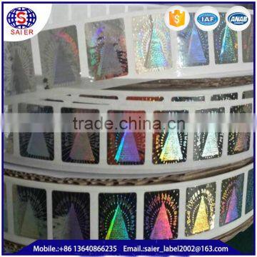 Custom 3D Holographic Label/Anti-counterfeiting 3D Holographic Stickers