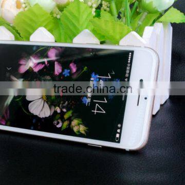 Automatic machine 3d full cover tempered glass screen protector with silicone edge For iPhone 6s for phone accessories