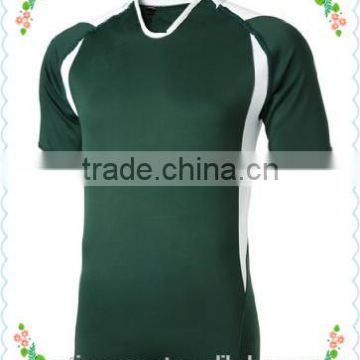 Popular Top quality hot sale rugby jersey/sublimation logo rugby uniform/100% polyester comfort rugby jersey