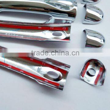 Free Shipping Auto Accessories Chrome Catch Cap Trim Door Handle Cover For Renault Captur 2014 2015 photo-2