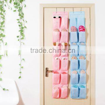 12 Slots New Home Kitchen Bath Door Hanging Bag Organizer Case