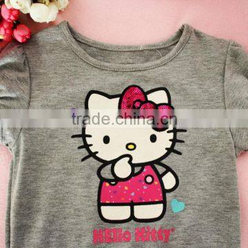 Baby Girl Summer Skirt Cotton Baby Kitty Dress photo-2