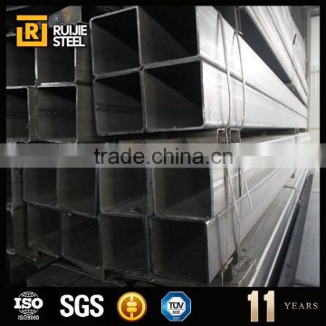 square tube8,mild steel retangular pipe,q235 galvanized steel pipe