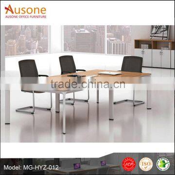 2016 UK Market Melamine Panel Aluminium Leg Conference Table photo-1