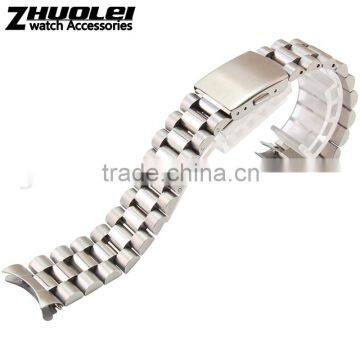 18mm High Quality Imported Stainless Steel Watch Bracelet for Men's and Women's With Fashionable Buckle Wholesale 3PCS