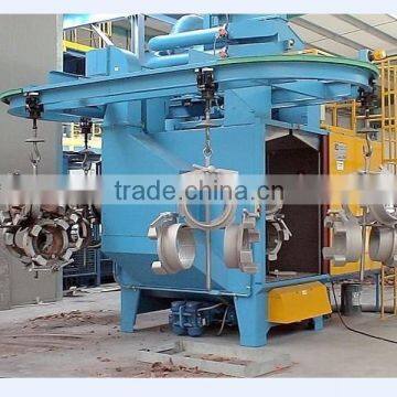1 Machinery for Steel Measuring Tape Q37 Rotary Hook Shot Blasting Machine photo-5