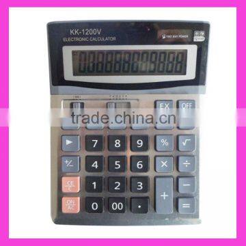 Large display office desktop calculator,12 digit electronic calculator