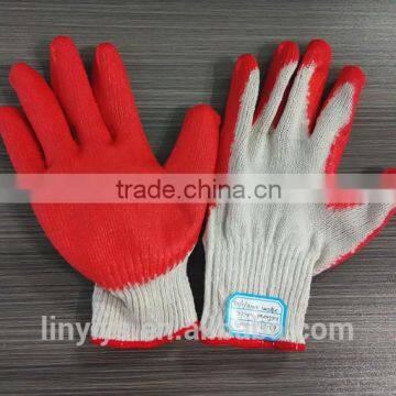 Wholesale construction/industrial latex coated cotton work glove