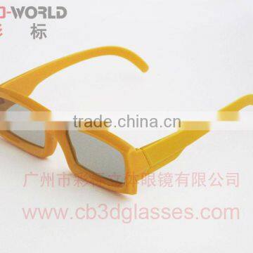 2012 kids size promotional plastic chromadepth 3d glasses