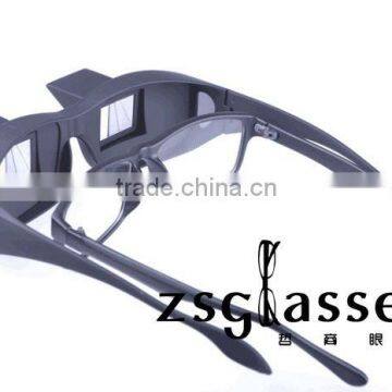 2012Cheap Italy designer Supine Reading Glasses for lazy people / prism glasses