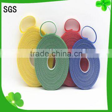 Reusable Nylon Hook Loop Strap Strapping Cablie Tie Tape photo-4
