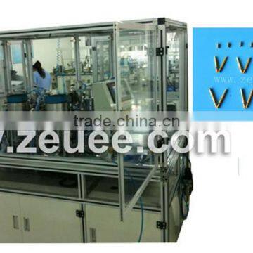Connecting jack and stainless steel sheath automatic assembly machine