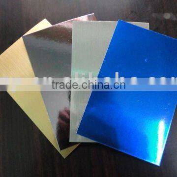 glossy metallic contact paper for packing