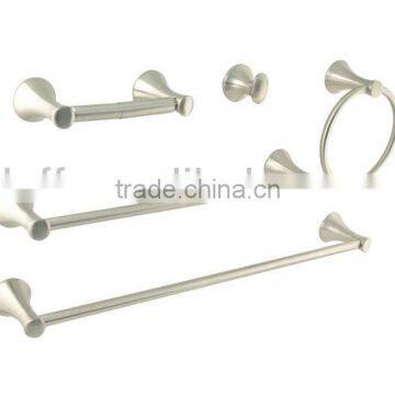 brushed nickel 5pcs Bath kits set