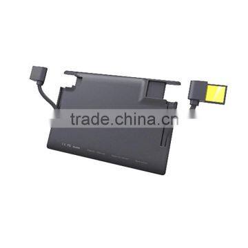 Fashional MFI power bank real capacity 1350mah with CE FC ROHS MFI certification