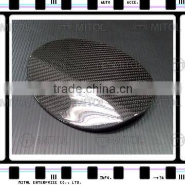 For Subaru WRX 2014- Carbon Fiber Car Fuel Cap Tank Cover photo-2