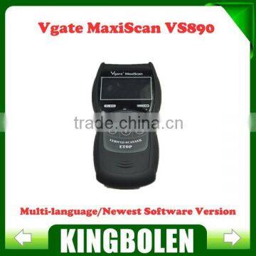 New Arrival Universal Diagnostic Scanner Multi-language Auto Scan tool Vgate MaxiScan VS890 Free Shipping
