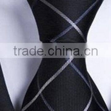 A lazy man business suits groom tie 8.5cm zipper necktie