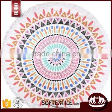 Wholesale Cheap Custom Printed Weighted Beach Blanket photo-2