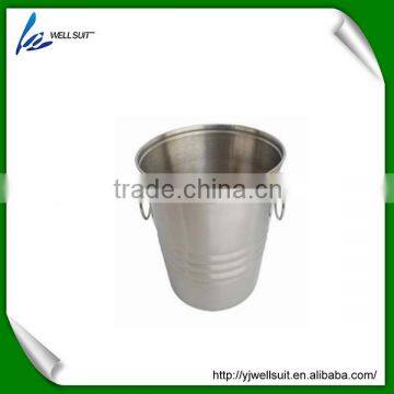 china colorful new design large metal ice bucket with stand