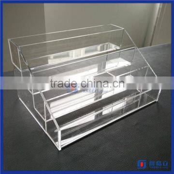 Customized 4 tiers acrylic nail polish holder box / acrylic nail polish holder