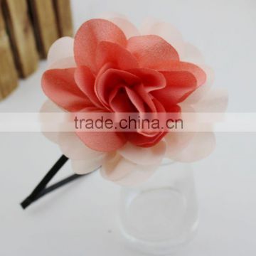 Sweet Handmade Blooming Chiffon Fabric Flower Headband For Kids