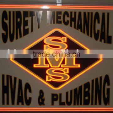 UV Flatbed Print Custom Full Colour High Quality Reflective Sign