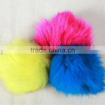 2013 Hot rabbit fur ball cat toy