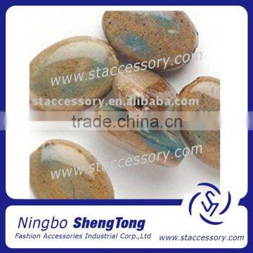 Ceramic beads for ceramic jewelry findings