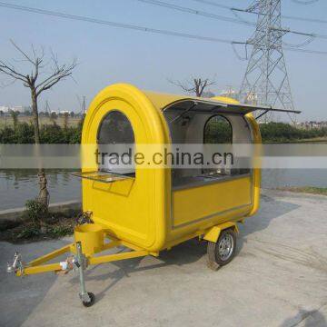 FRP & Stainless Steel Food & Juice & Smoothie Display Trailer Cart in the Park XR-FC220 B                        
                                                Quality Choice