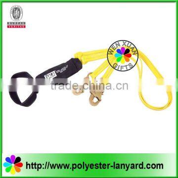 Rubber lanyard