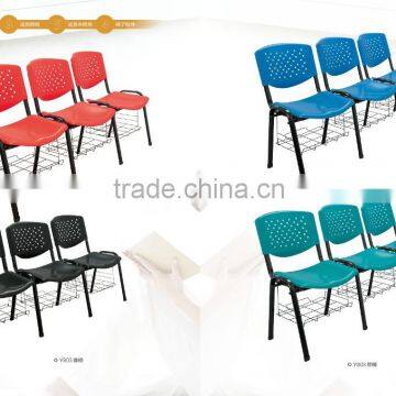 Y-803 bench chair, student chair meeting chair 3 seater chair