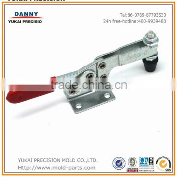 horizontal metal toggle clamp